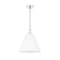 Z-Lite Alaric 1 Light Pendant, 14in. W x 15in. H, Polished Nickel 3042P14-PN - alternate 5